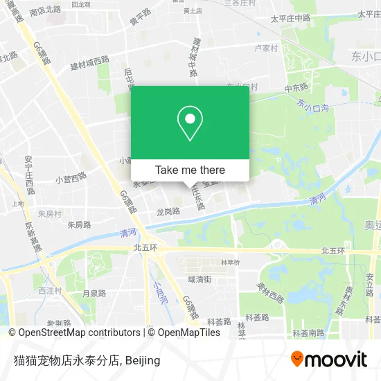 猫猫宠物店永泰分店 map