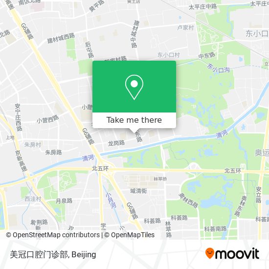 美冠口腔门诊部 map