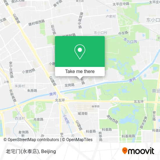 老宅门(永泰店) map