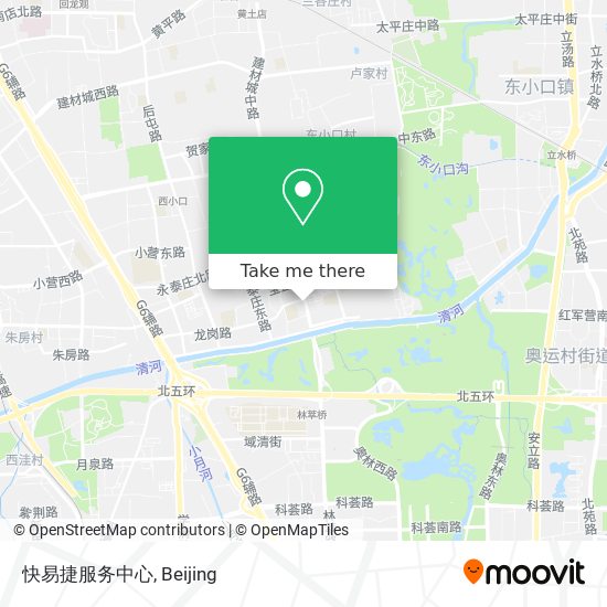 快易捷服务中心 map