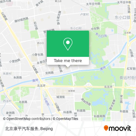 北京康平汽车服务 map