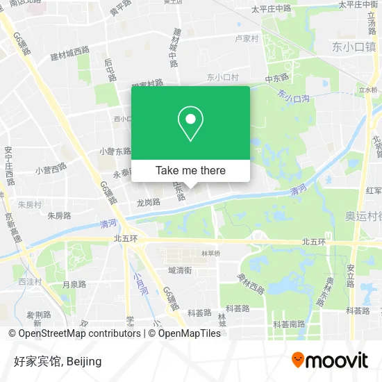 好家宾馆 map