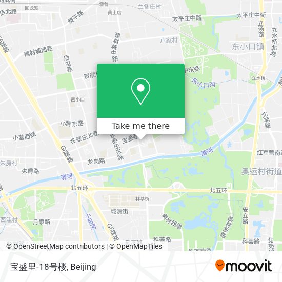 宝盛里-18号楼 map