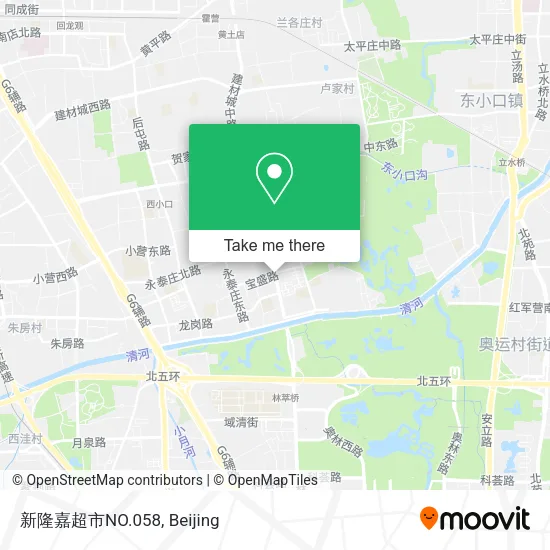 新隆嘉超市NO.058 map