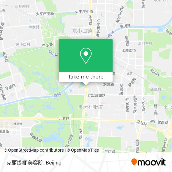 克丽缇娜美容院 map