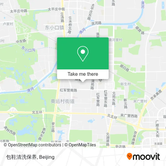 包鞋清洗保养 map