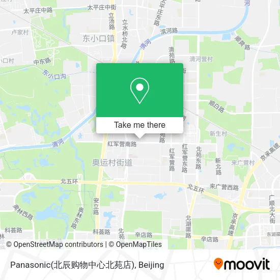 Panasonic(北辰购物中心北苑店) map