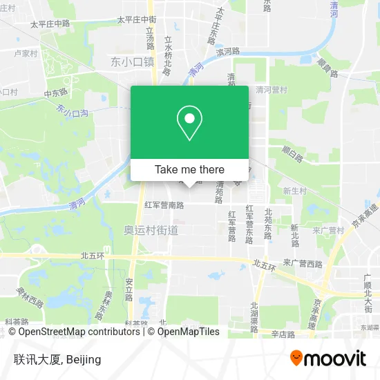 联讯大厦 map