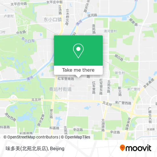 味多美(北苑北辰店) map