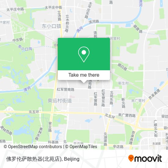 佛罗伦萨散热器(北苑店) map