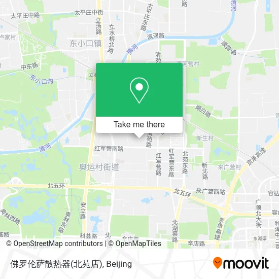 佛罗伦萨散热器(北苑店) map