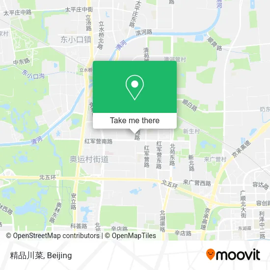 精品川菜 map