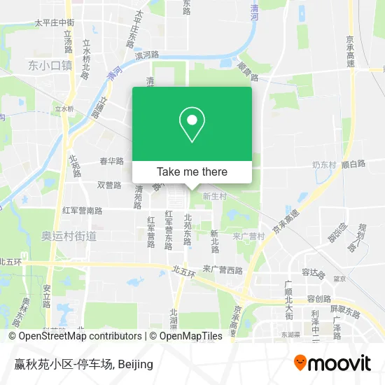 赢秋苑小区-停车场 map