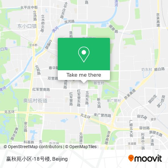 赢秋苑小区-18号楼 map