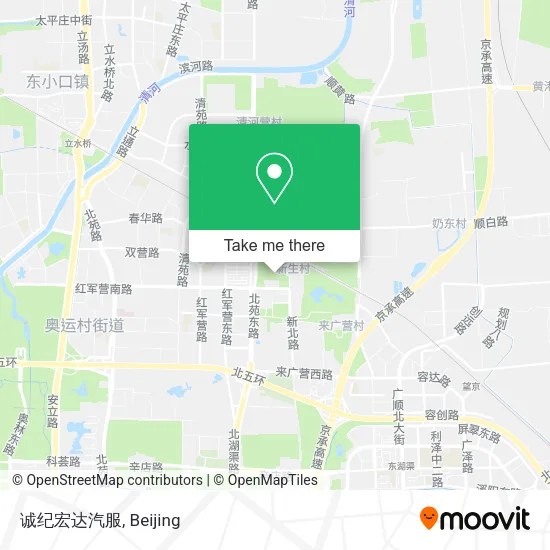 诚纪宏达汽服 map