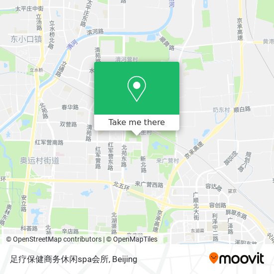 足疗保健商务休闲spa会所 map