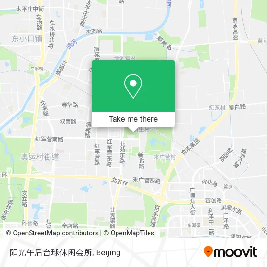 阳光午后台球休闲会所 map