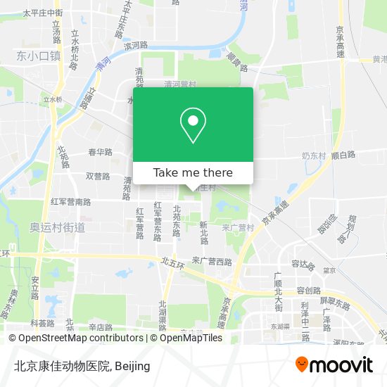 北京康佳动物医院 map