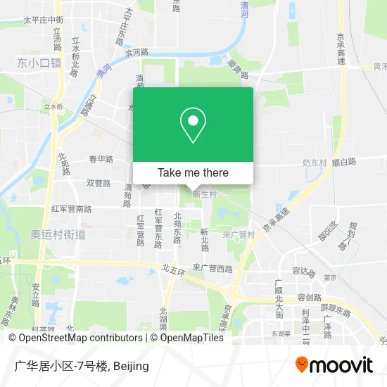 广华居小区-7号楼 map