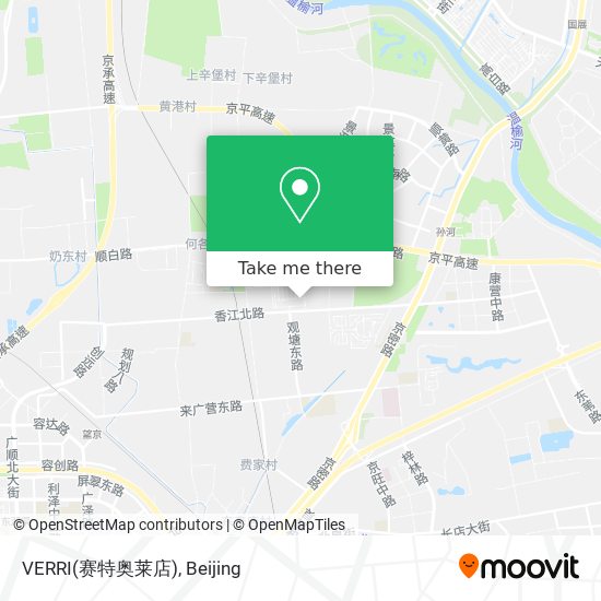 VERRI(赛特奥莱店) map