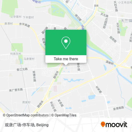 观唐广场-停车场 map