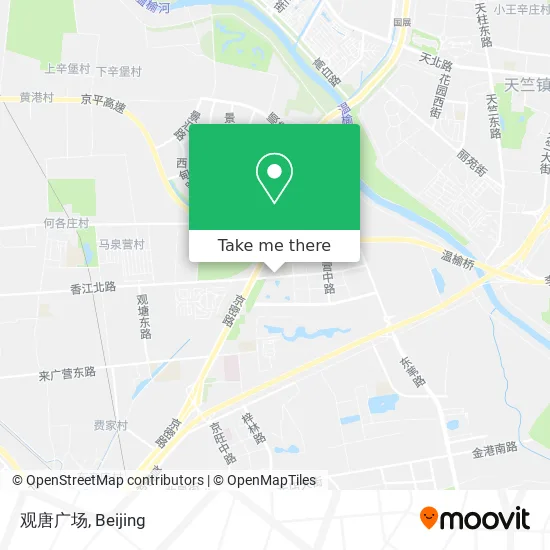 观唐广场 map