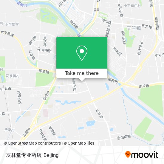 友林堂专业药店 map