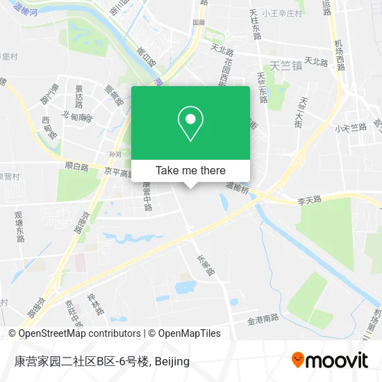 康营家园二社区B区-6号楼 map