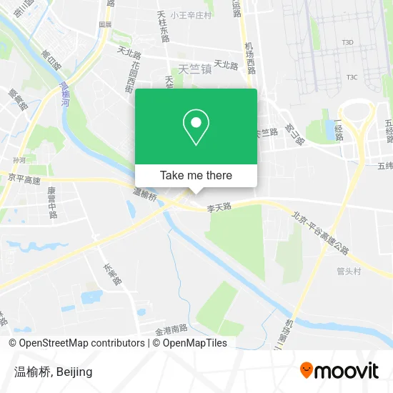 温榆桥 map