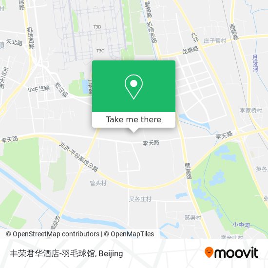 丰荣君华酒店-羽毛球馆 map