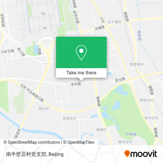 南半壁店村党支部 map