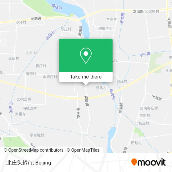 北庄头超市 map
