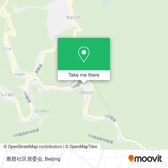 雁翅社区居委会 map