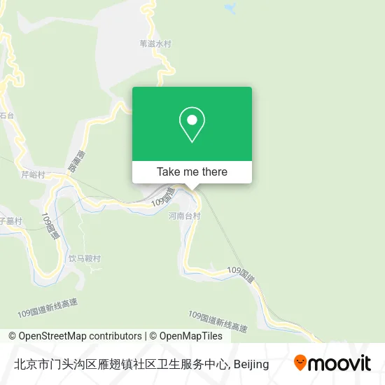 北京市门头沟区雁翅镇社区卫生服务中心 map