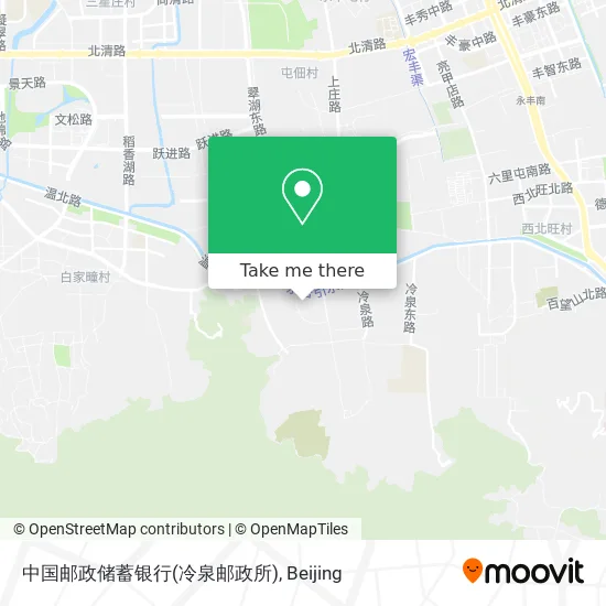 中国邮政储蓄银行(冷泉邮政所) map