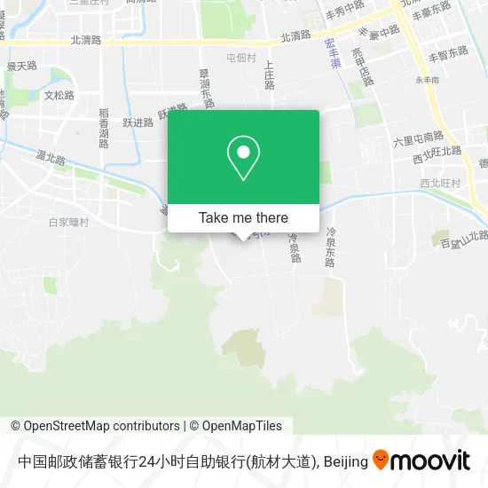中国邮政储蓄银行24小时自助银行(航材大道) map