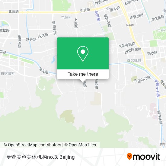 曼萱美容美体机构no.3 map