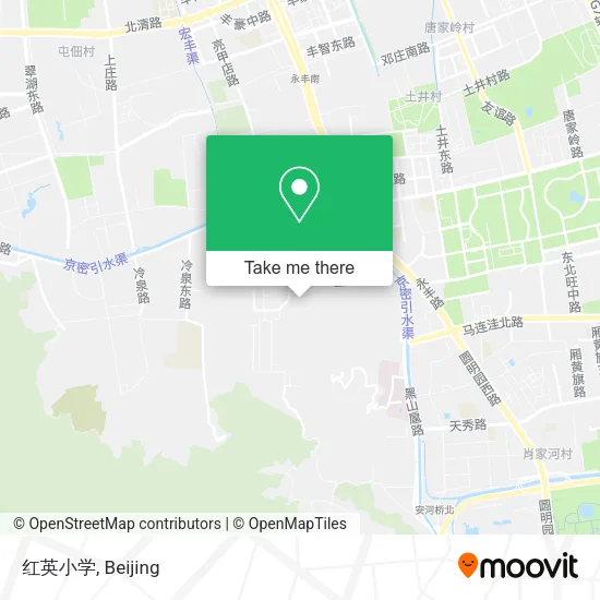 红英小学 map