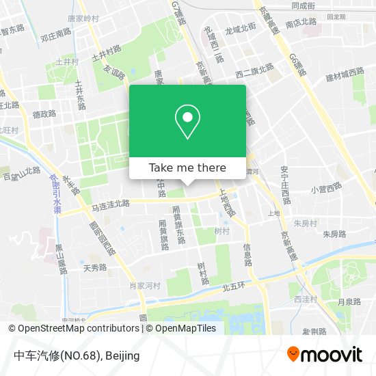 中车汽修(NO.68) map