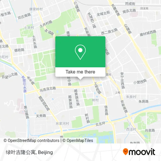 绿叶吉隆公寓 map