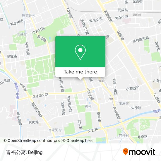 晋福公寓 map