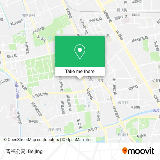 晋福公寓 map