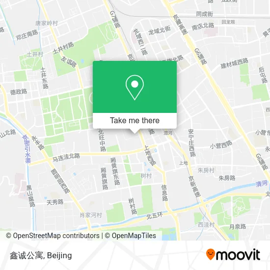 鑫诚公寓 map