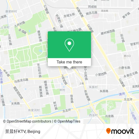 景晨轩KTV map