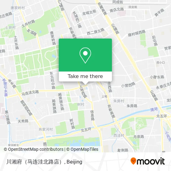川湘府（马连洼北路店） map