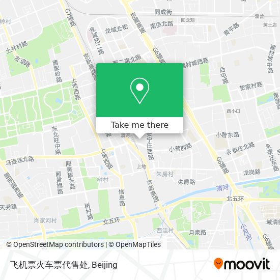 飞机票火车票代售处 map