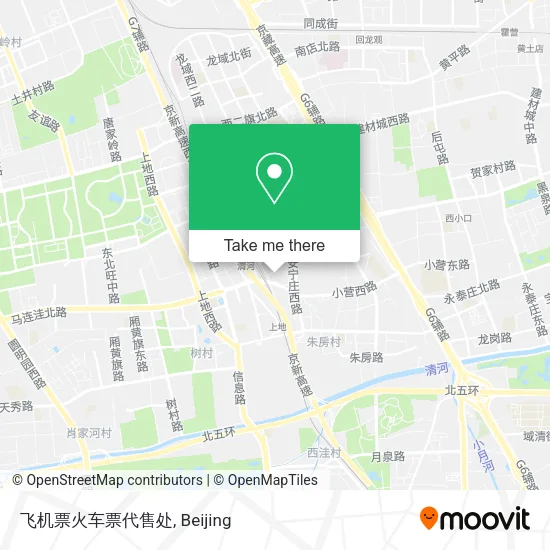 飞机票火车票代售处 map