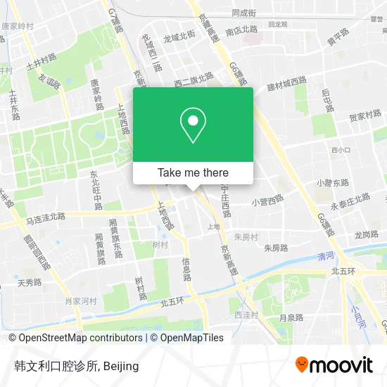 韩文利口腔诊所 map