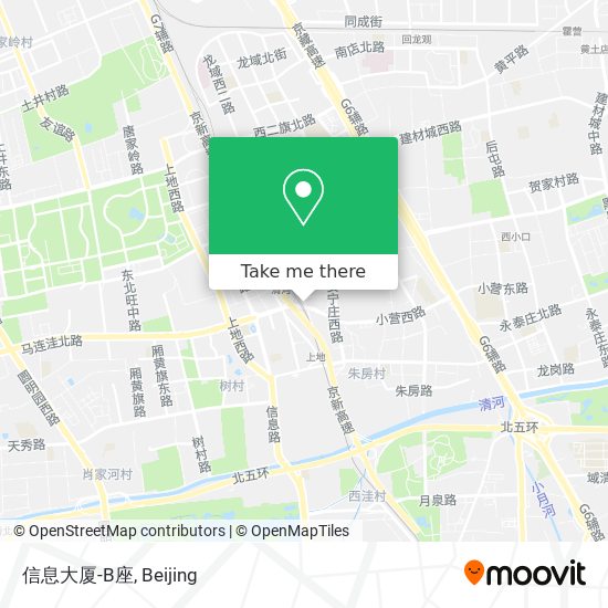 信息大厦-B座 map