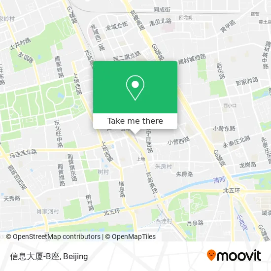 信息大厦-B座 map